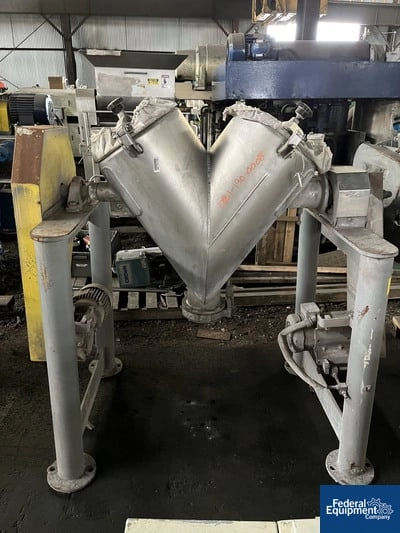 3 Cu Ft P-K Twin Shell Blender, S/S