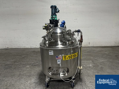 500 Liter Precision Stainless Reactor, 316 S/S, 45/100#
