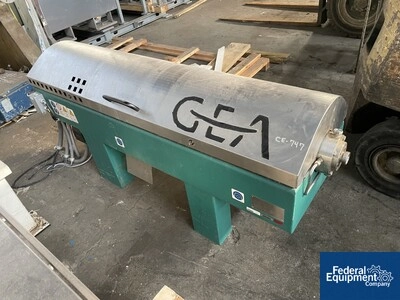 GEA Dencanter Centrifuge, S/S, Model RCE 205-01-02