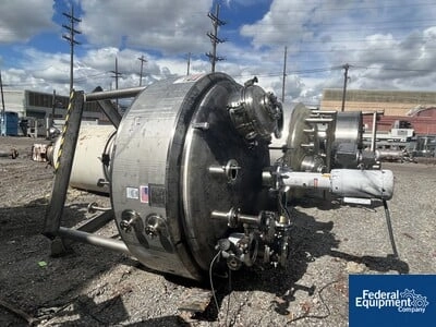 700 Gal SFI Mix Kettle, 316 S/S, 15/150#