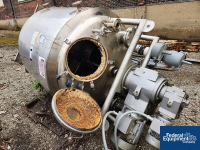 600 Gal SFI Twin Motion Kettle, 304 S/S, 15/150#