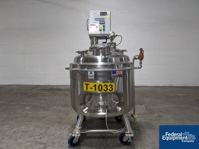 300 Liter Precision Stainless Reactor, 316L S/S, 45/100#