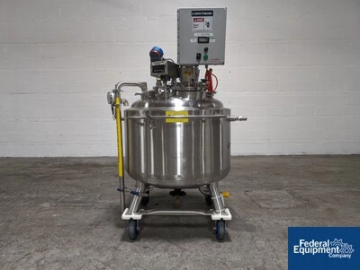 250 Liter Precision Stainless Reactor, 316L S/S, 45/100#