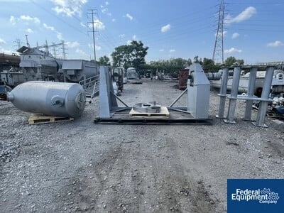 X Cu Ft Patterson-Kelley Twin Shell Blender, 5 HP