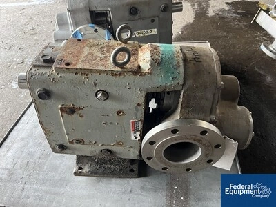 4" Waukesha Rotary Lobe Pump Head, S/S, Model 5070