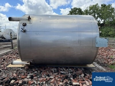 4,500 Gal Walker Stainless Mix Tank, S/S