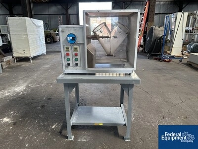 8 Quart P-K Twin Shell Blender, Plastic, Pin Bar