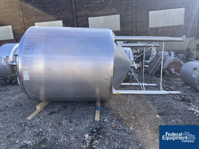 1,500 Gal APV Tank, S/S