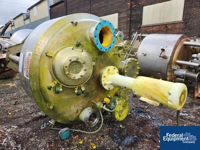 600 Gal SFI Mix Kettle, 304 S/S, 15/150#