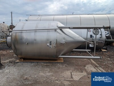 2,170 Gal McCann Fabrication Storage Tank, Jacketed, S/S