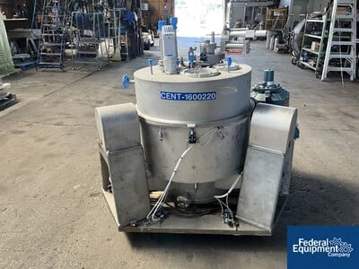 30" x 18" Western States Quadra Clean Basket Centrifuge