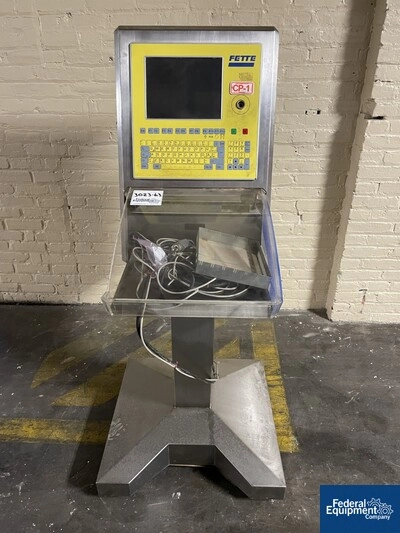 Fette 3200 Tablet Press Control Panel