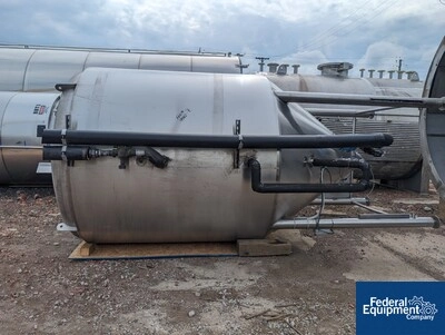 2,170 Gal McCann Fabrication Storage Tank, Jacketed, S/S