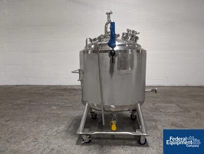 300 Liter DCI Jacketed Receiver Tank, 316L S/S, 45/150#