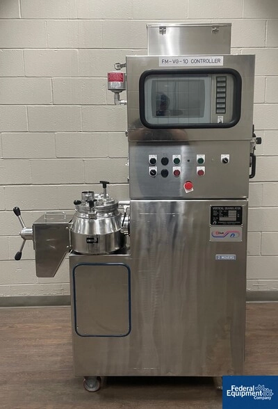 10 Liter Glatt FM-VG Vertical High Shear Granulator