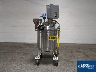 100 Liter Precision Stainless Reactor, 316L S/S, 45/100#