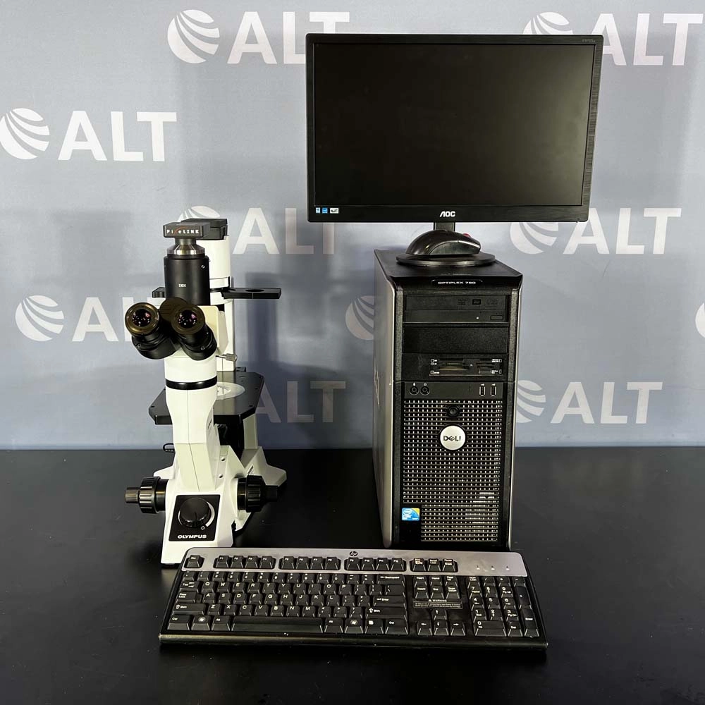 Olympus  CKX41 Inverted Microscope, Model CKX41SF With Camera