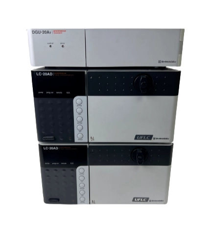 Shimadzu Prominence HPLC Systems (DGU-20A3 & LC-20