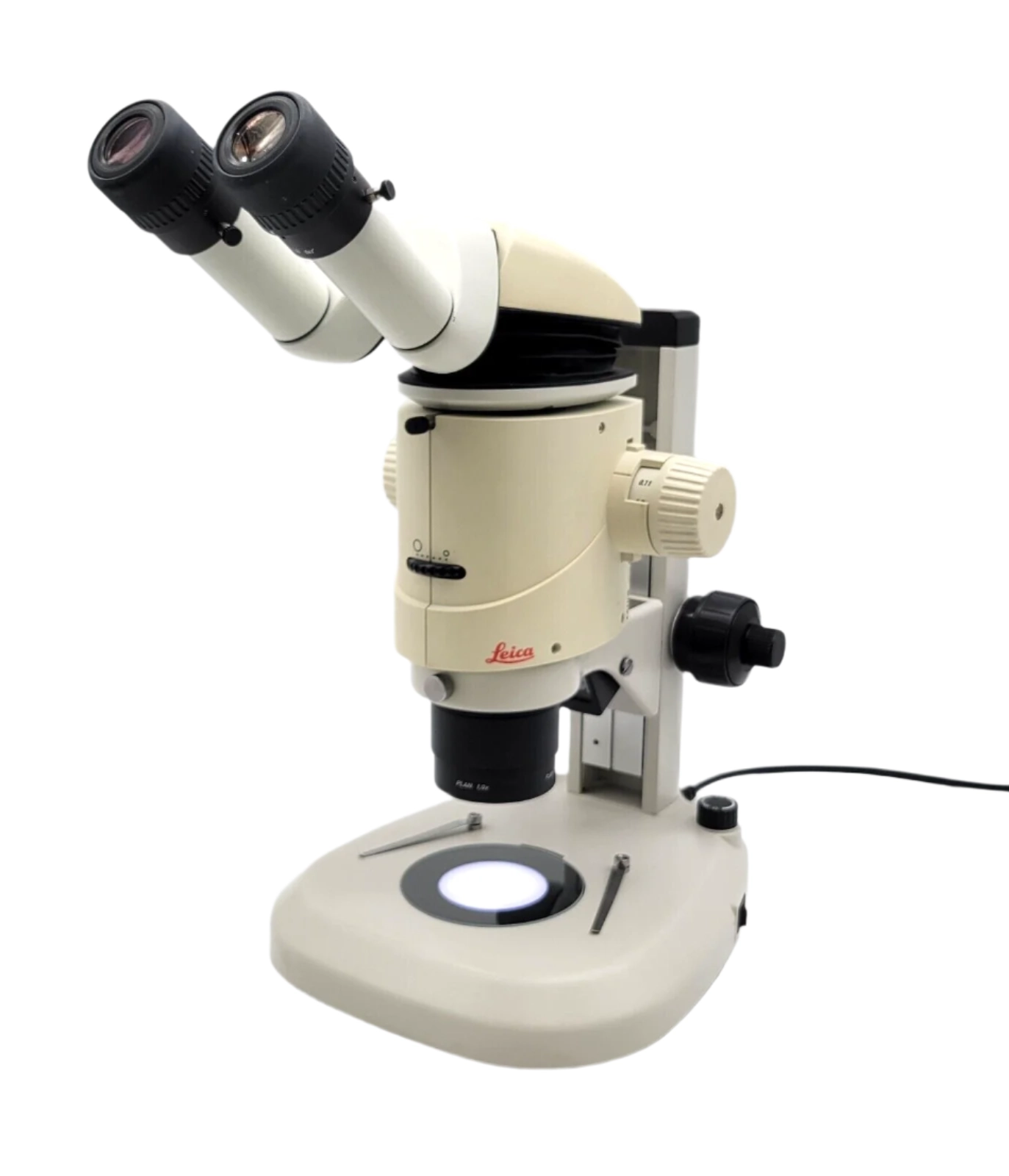 Leica Stereo Microscope MZ16 with Transmitted &amp; Reflected Light Stand &amp; Plan 1x