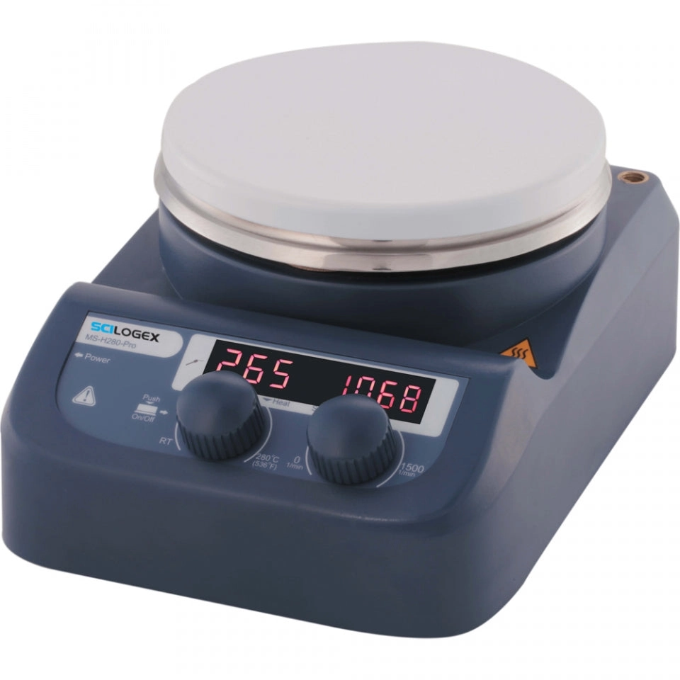 Scilogex SCI280-Pro Circular-top LED Digital Hotplate Stirrer 280ºC/1500rpm Max.