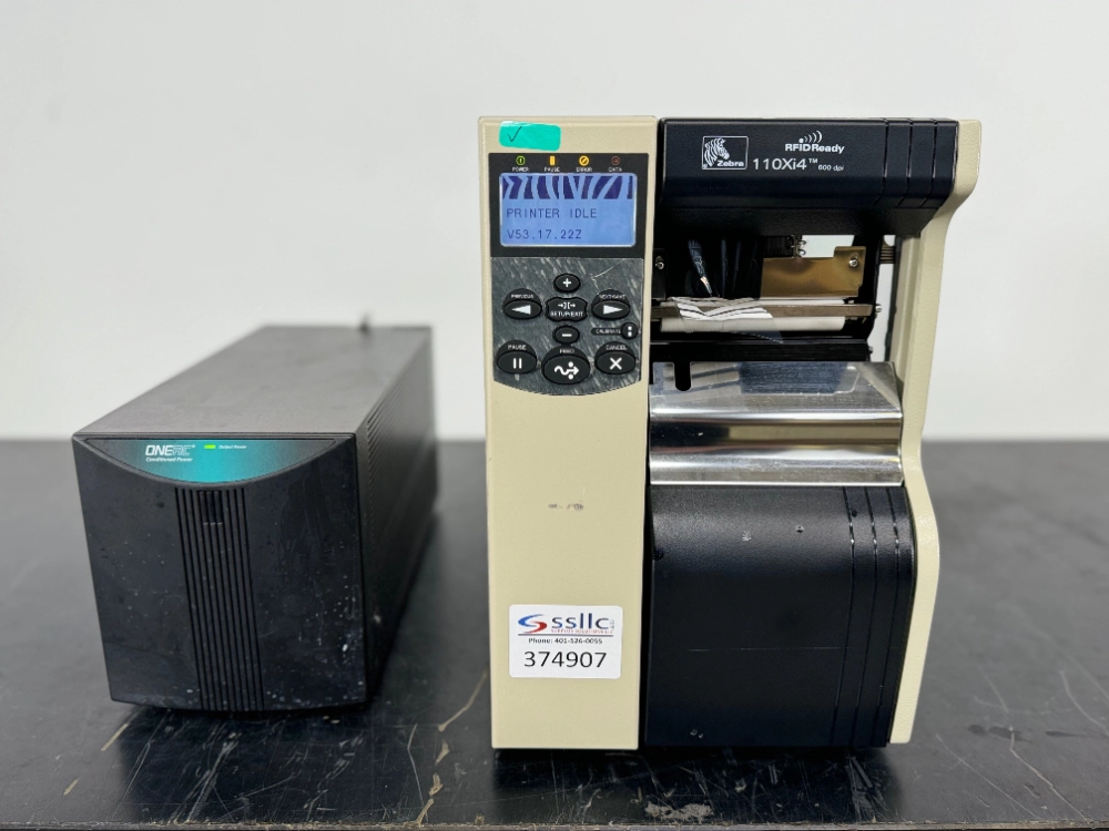 Zebra 110Xi4 Label Printer w/ Power Conditioner