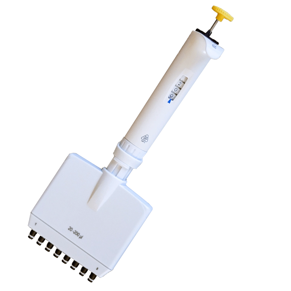 Oxford BenchMate Plus Multi-Channel Pipette.  8-channel, 2-20 ul