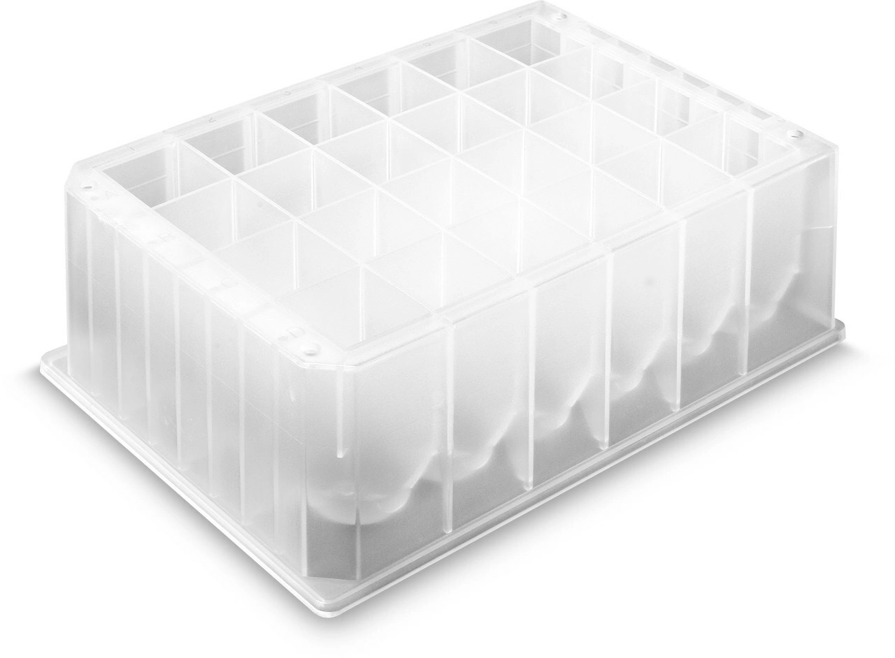 NEST Scientific 2.2 ml 96-Well Deep Well Plate, V-Bottom, Square well, sterile, 5/pk, 50/cs