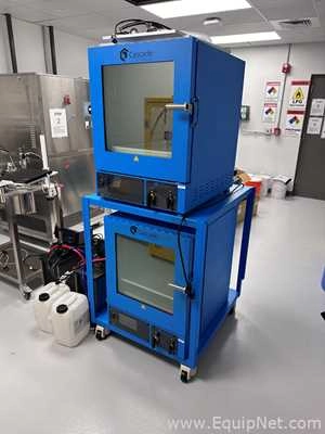 Cascade Sciences - Double Vacuum Up Oven Package - Two CVO-5 Ovens With Cold Trap And Vac Pump