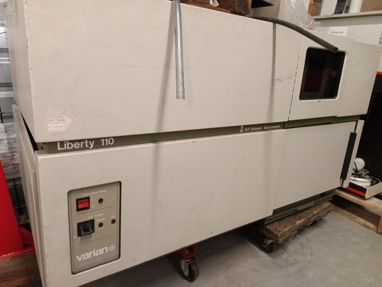 Varian Liberty 110 ICP-OES Spectrometer w/Varian S