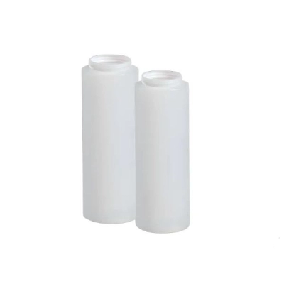 Qorpak 16oz (480ml) Natural HDPE Cylinder with 38-400 White Polypropylene SureSeal 200/Cs 501070