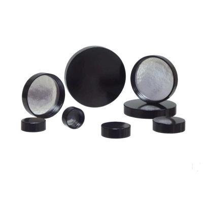 Qorpak 33-400 Black Phenolic Cap with Pulp/Aluminum Foil Liner, 2300/Cs CAP-00206