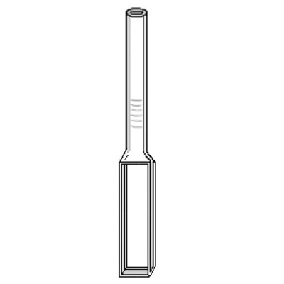Spectrocell 10 mm Standard FUV Cells With Quartz To Borosilicate Graded Seal Tube R-3010-G