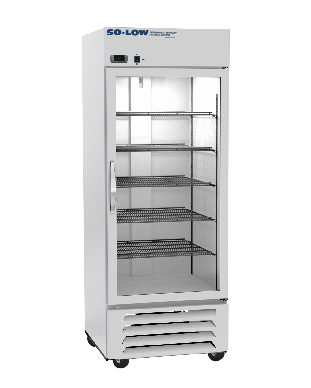 So-Low DH4-27GD Lab Pharmacy Refrigerator with Glass Door 27 cu. ft. 115V