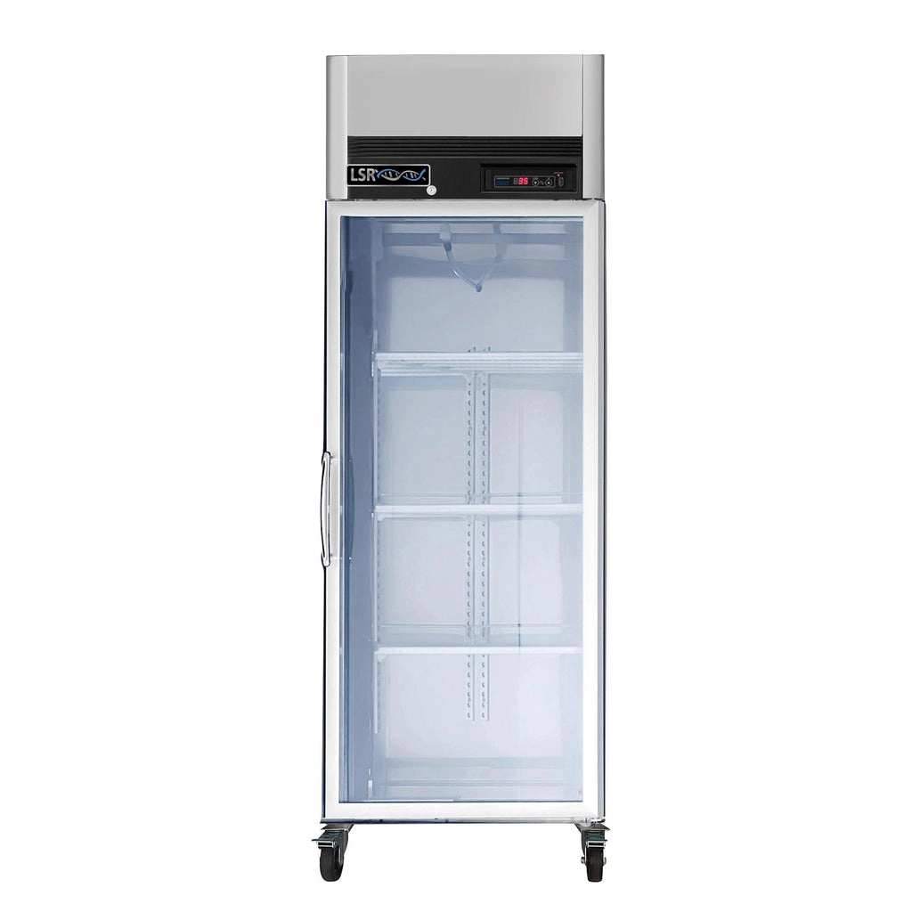 LSR LSRP-RG-25 Glass Door 2C to 8C Refrigerator 25 cu. ft. 115V