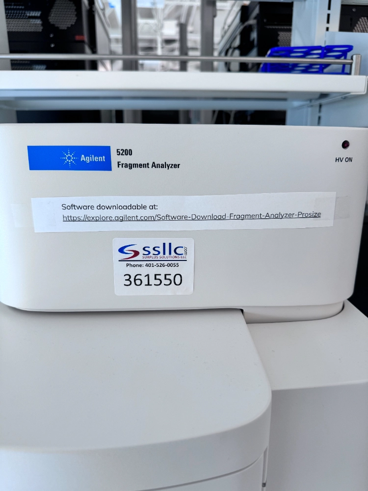 Agilent 5200 Fragment Analyzer System | LabX.com