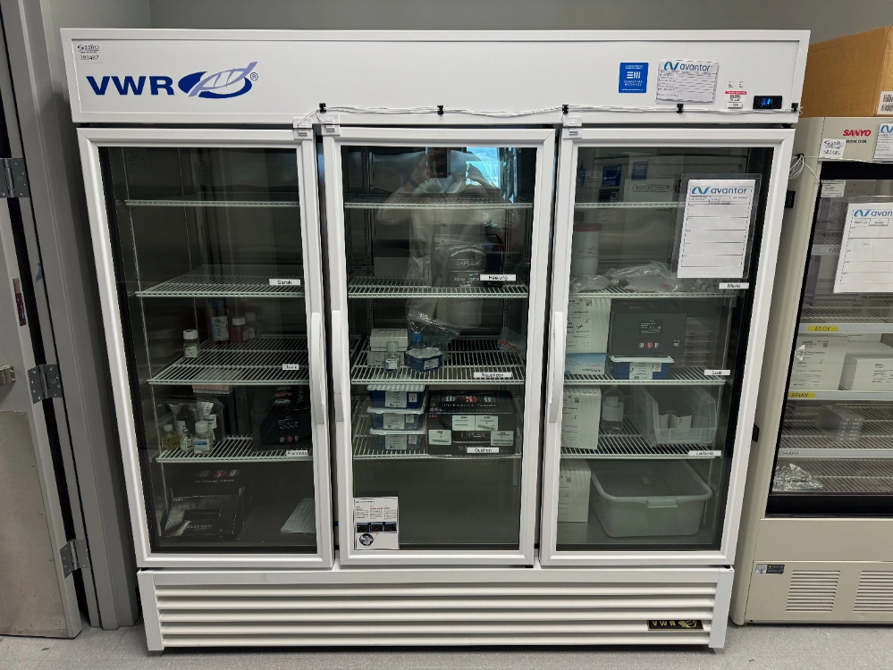 VWR 3-Door Lab Refrigerator