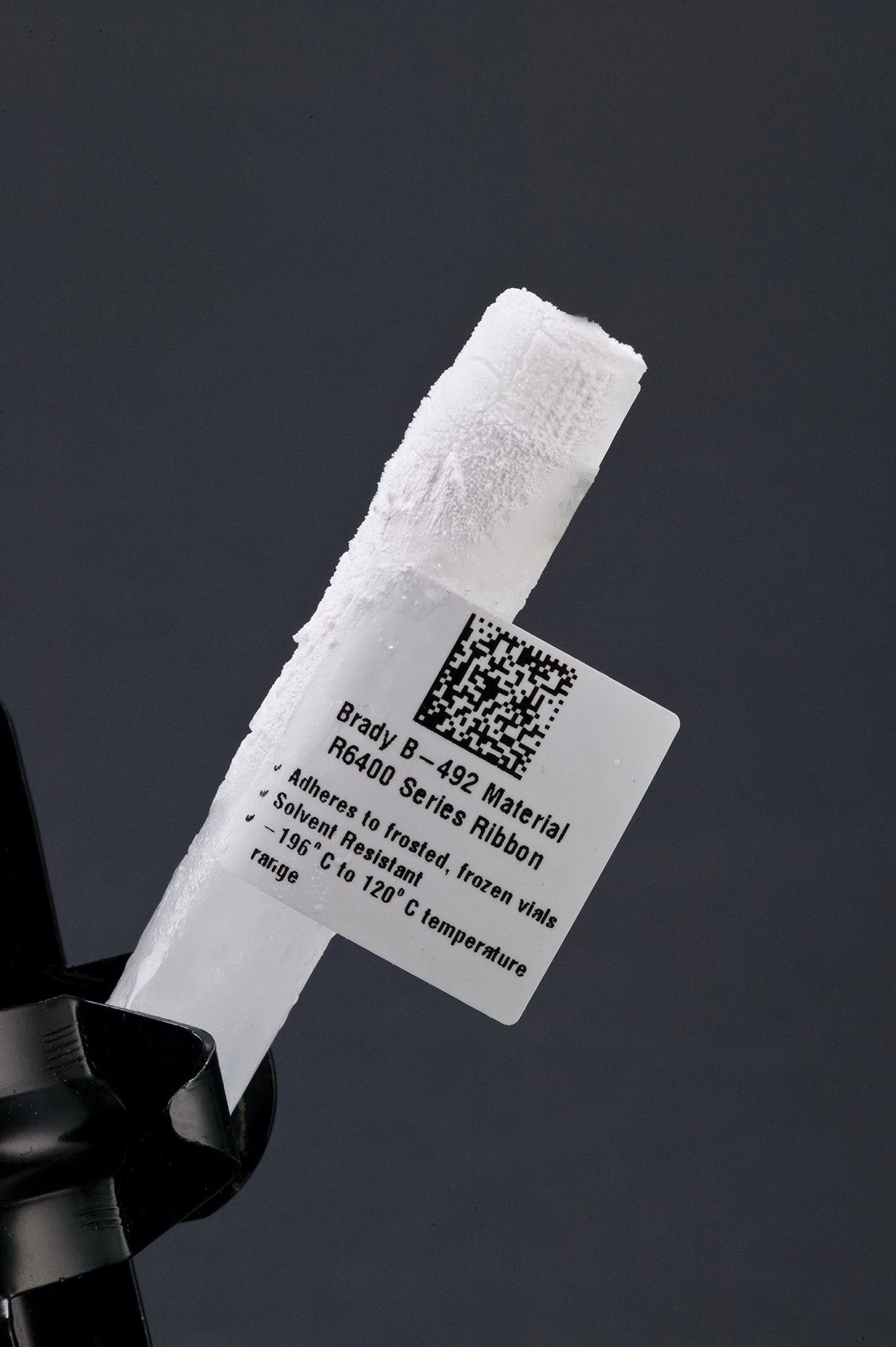 B-492 FreezerBondz™ Ultra-Thin Cryogenic Polyester Labels