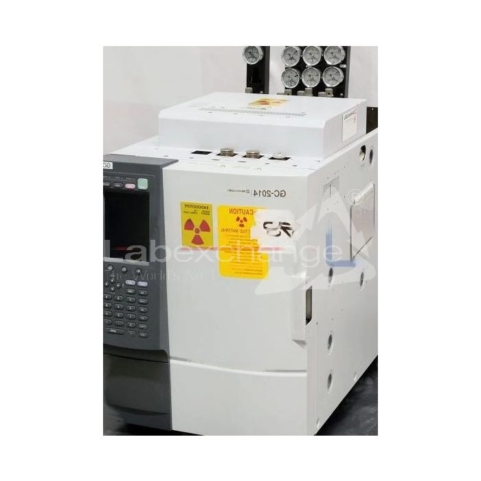 Shimadzu GC-2014 Gas Chromatograph with ECD and Du