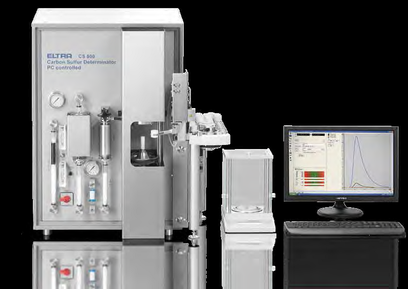 Eltra CS-800 Carbon sulphur analyzer for metals and minerals