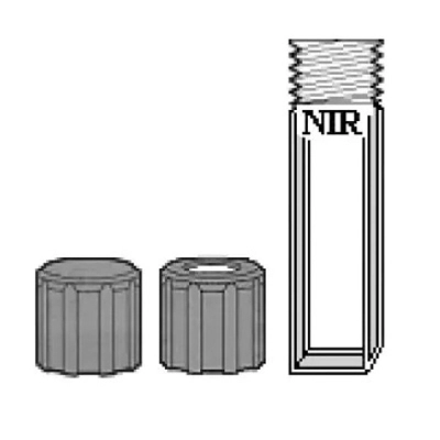 Spectrocell 40 mm Threaded Top NIR Cells with Screw Cap R-4040-T