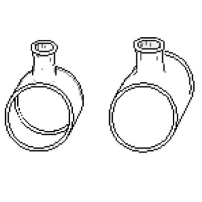 Spectrocell 100 mm Standard Cylindrical FUV Cells with 2 PTFE Stopper C-3100