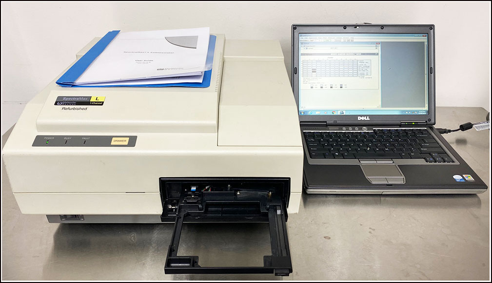 Spectramax L Microplate Luminometer Luminescence Reader w WARRANTY