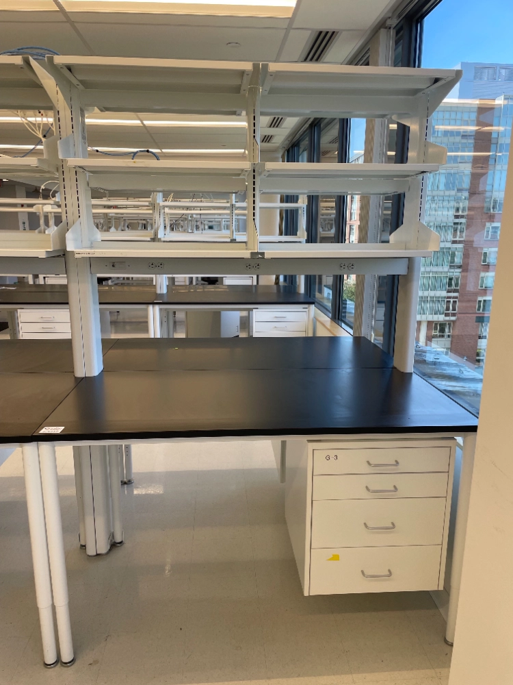 Mott 5' Optima Double-Sided Laboratory Table