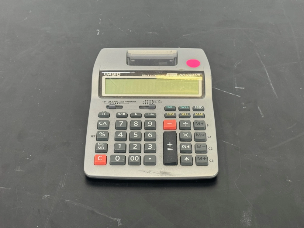 Casio HR-100TM Tax &amp; Exchange Calculator