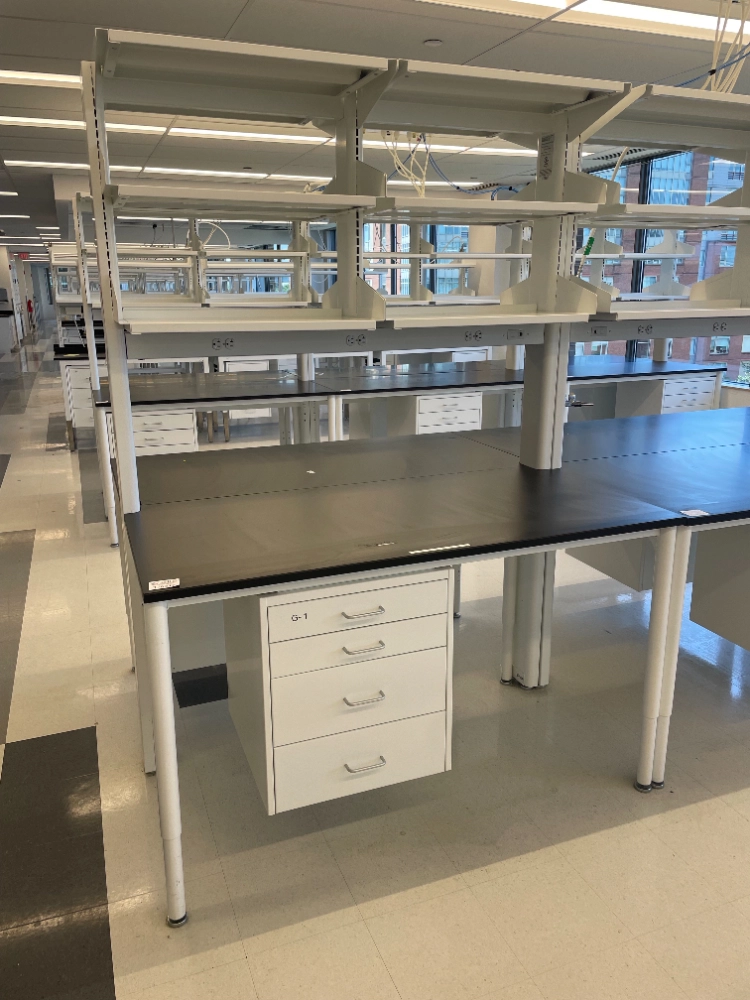 Mott 5' Optima Double-Sided Laboratory Table