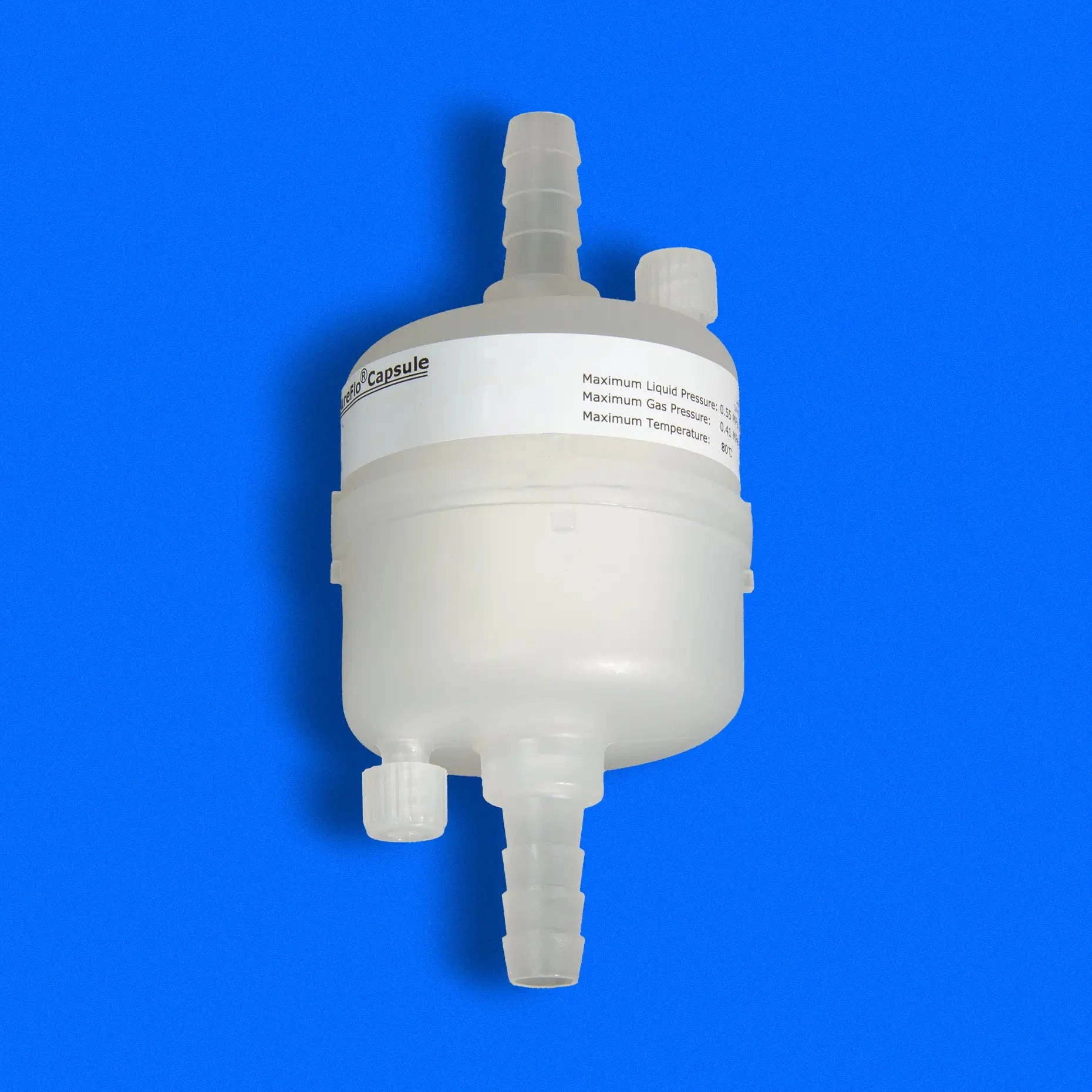 Capsule Filter, MKP Series, 0.8/0.2-micron, PES Membrane, 3/8 Hose Barb, Sterile