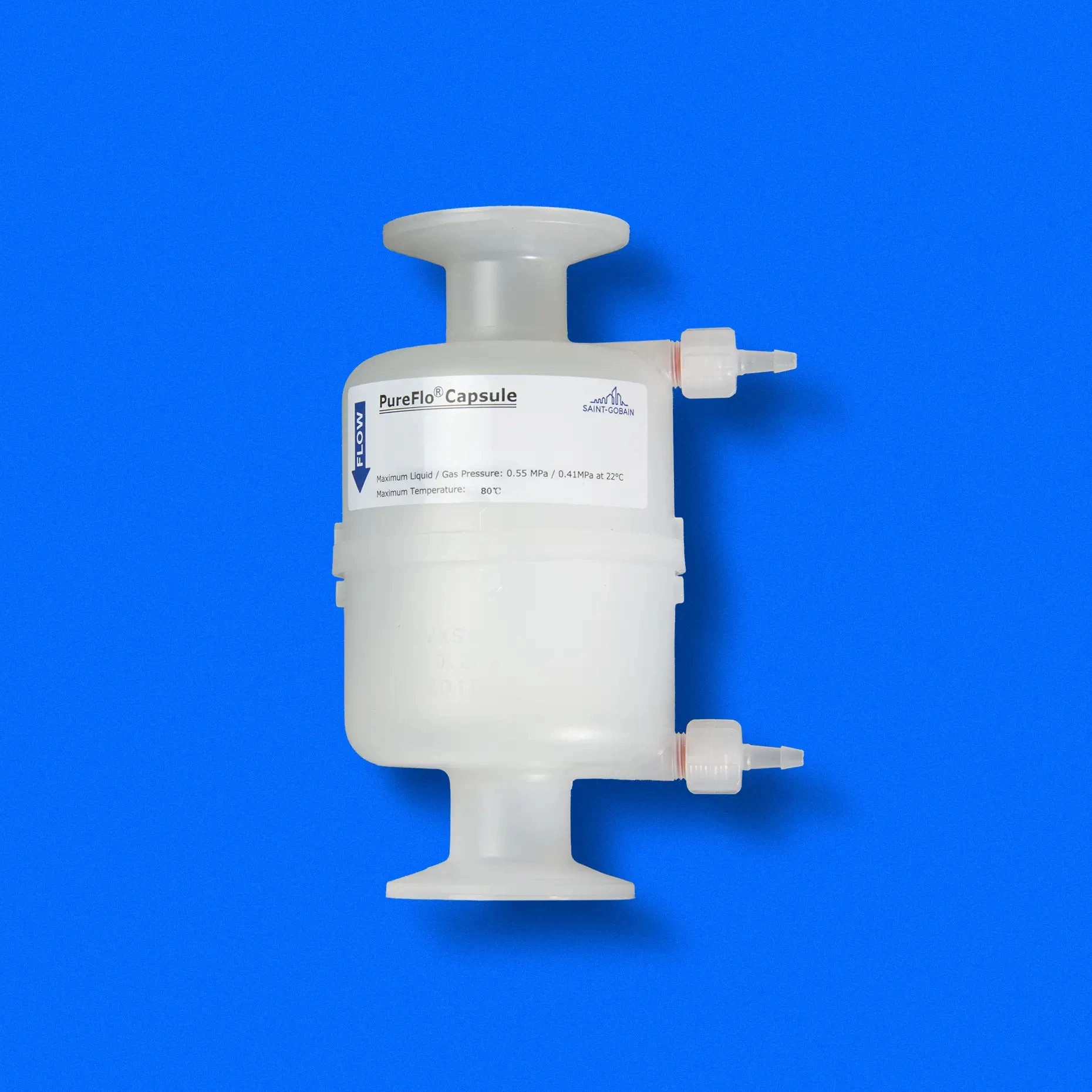 Capsule Filter, SKV Series, 0.45/0.1-micron, PES Membrane, 1.0" Tri-Clamp, Sterile