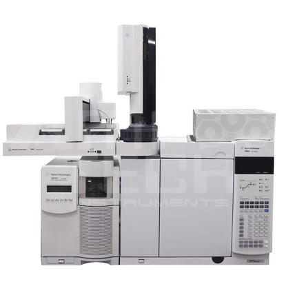 Dual FPD Gas Chromatograph w/ Autosampler + MSD | Agilent GC 7890 A | MSD 5975 C | 7693 AS