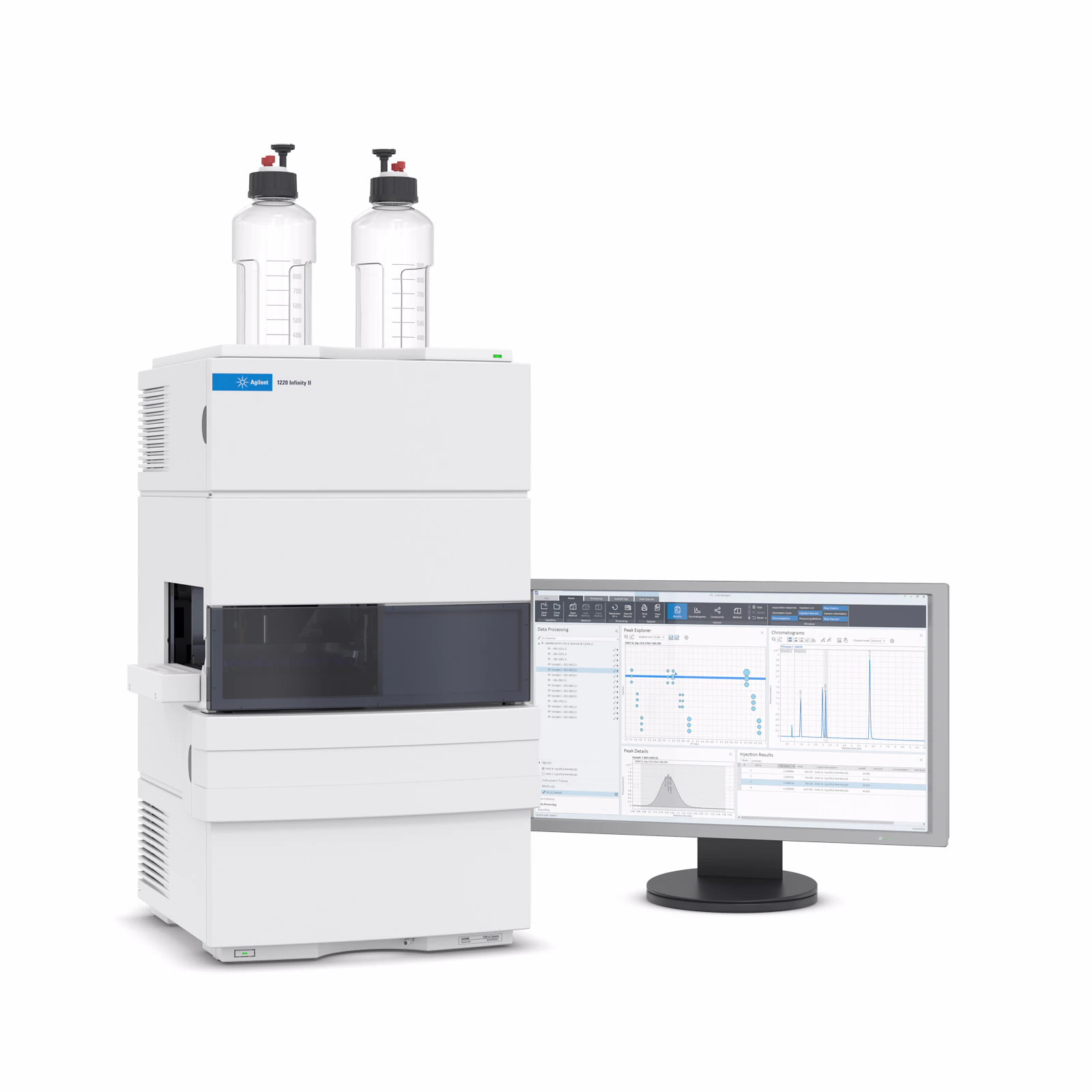 NEW - Agilent 1220 Infinity II Gradient LC G4290B w/ OpenLab CDS VL and Lab Advisor Software