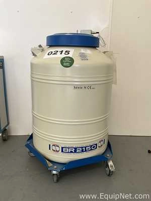 VRV BR 2150 Small Cryogenic Container With Roller Base